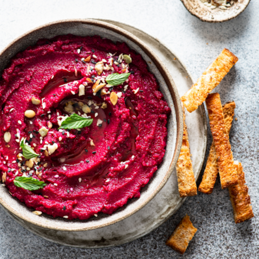 Baklouti Beetroot Hummus-The Little Shop of Olive Oils