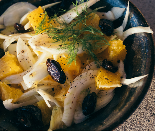 Fennel Salad with Citrus and Olives at The Little Shop of Olive Oils