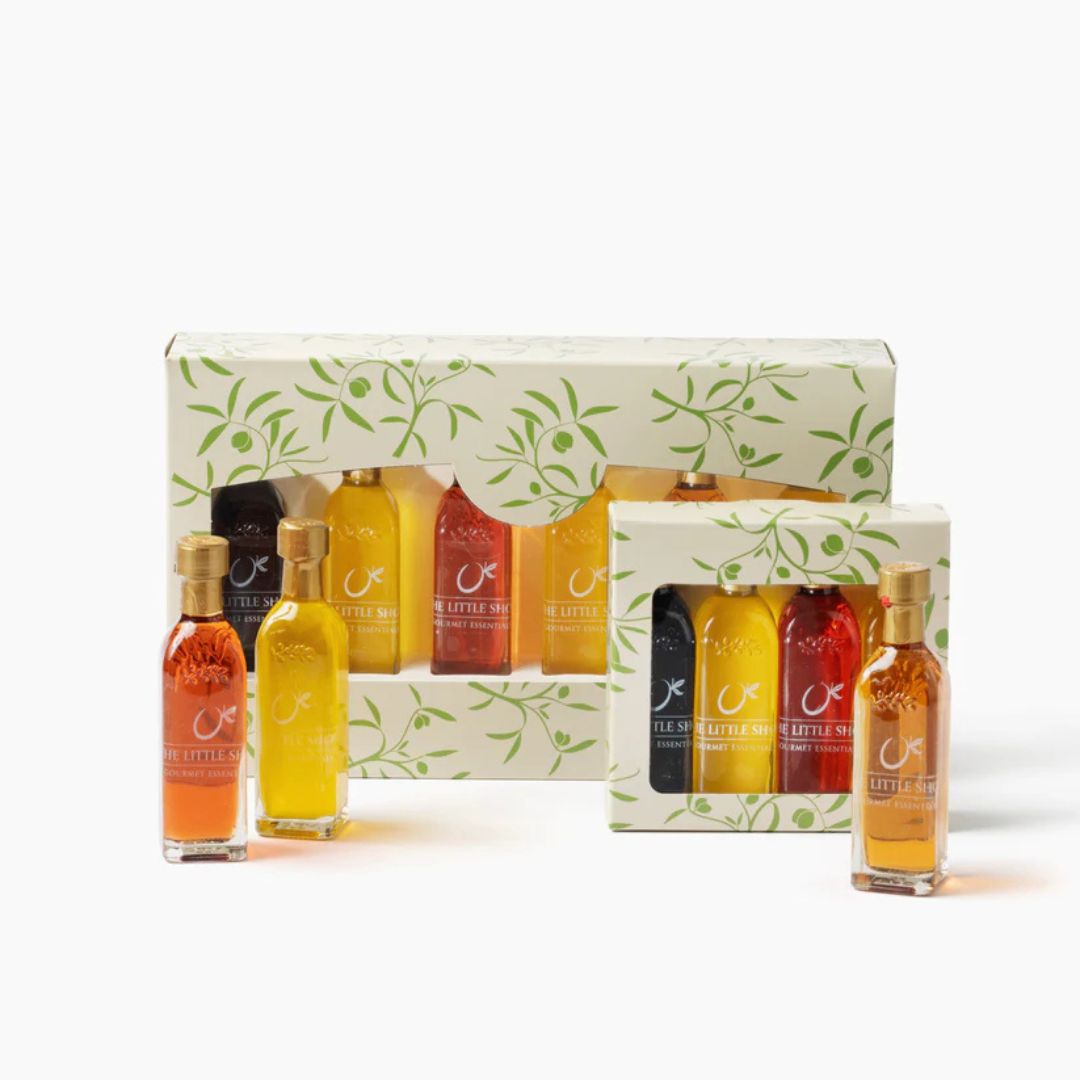 Sampler Box Sets at The Little Shop of Olive Oils