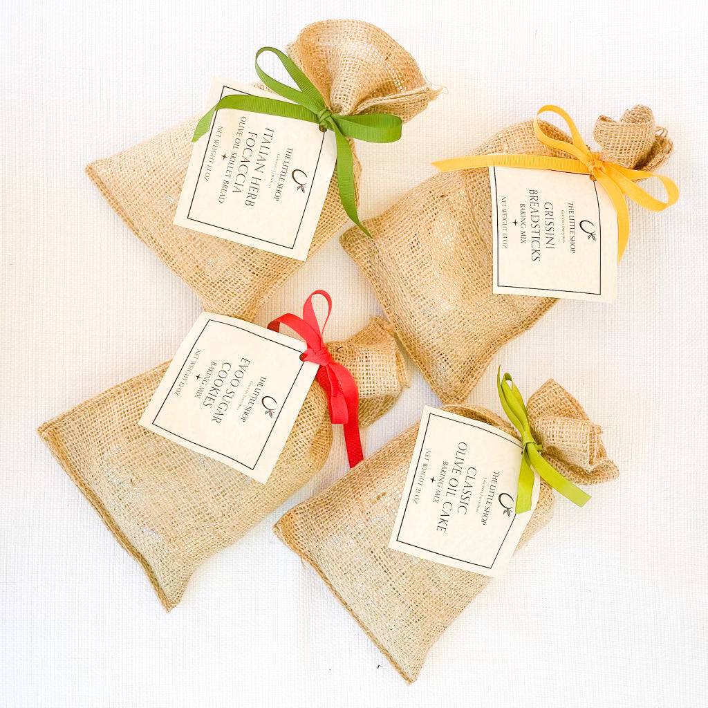 Classic Focaccia at The Little Shop of Olive Oils. Premium Extra Virgin Olive Oil, Aged Balsamic Vinegar, Gourmet Essentials.