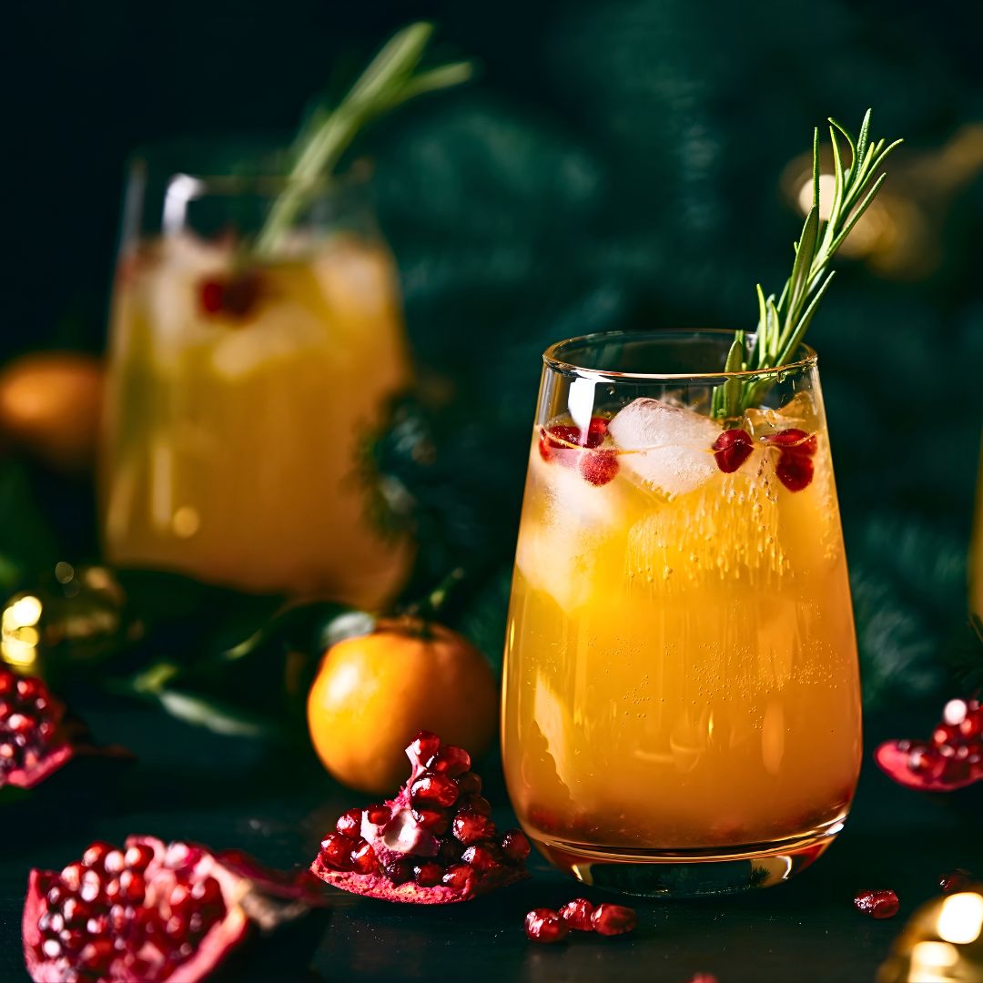 Sparkling Pomegranate Citrus Spritz