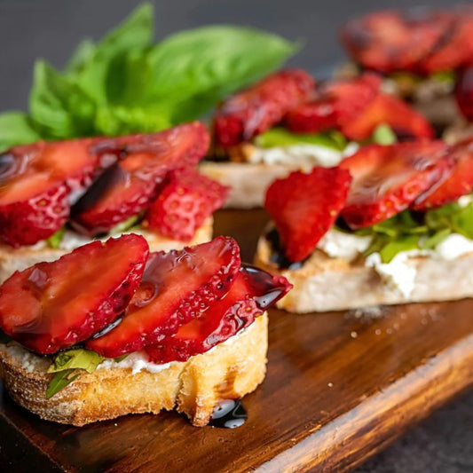 Strawberry Basil Bruschetta Recipe at The Little Shop of Olive Oils