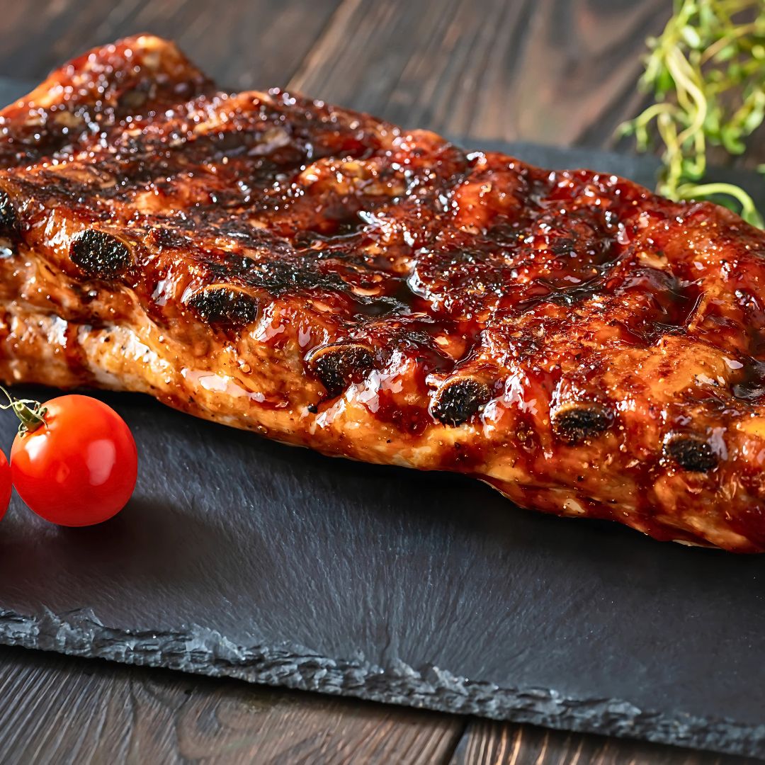 Pineapple and Chipotle Glazed Ribs Recipe at The Little Shop of Olive Oils