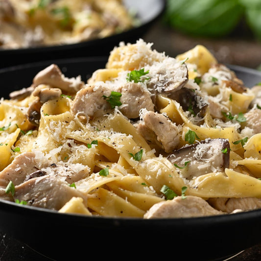 Creamy Chicken Garlic Parmesan Linguini Recipe at The Little Shop of Olive Oils