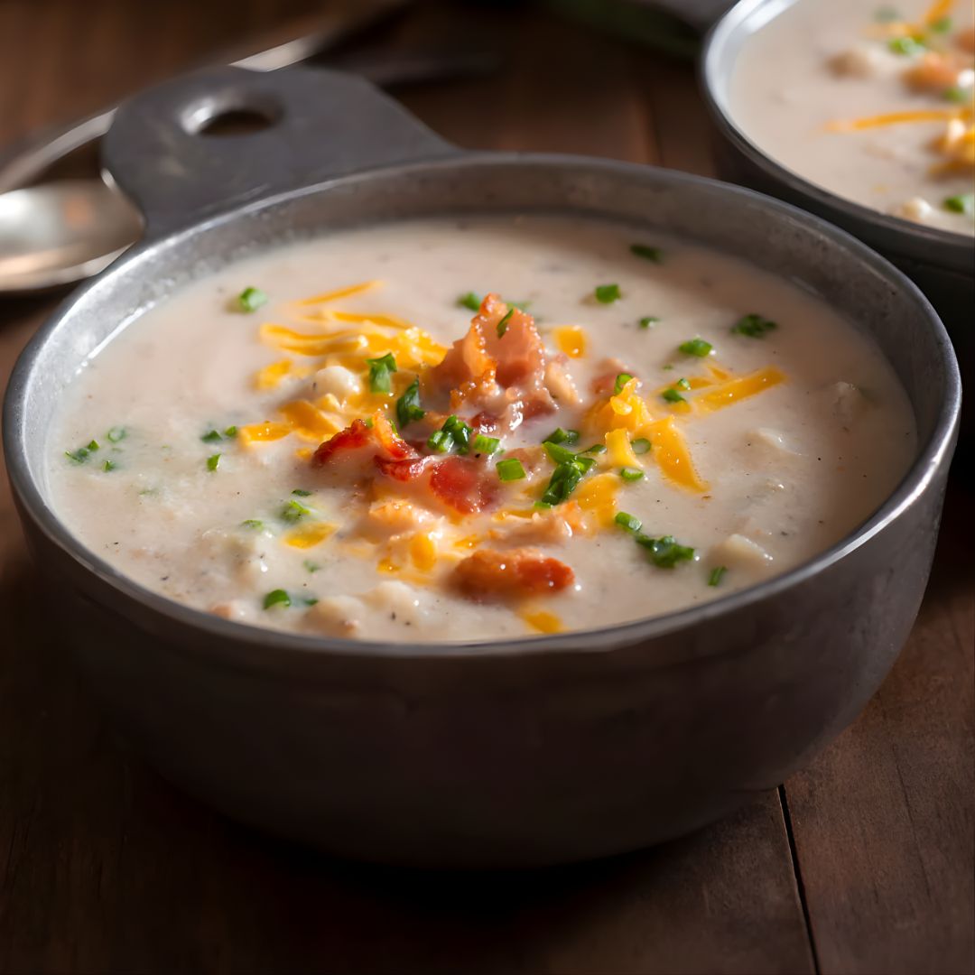 Cauliflower Soup at The Little Shop of Olive Oils