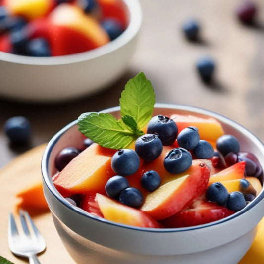 Fruit Salad with White Balsamic at The Little Shop of Olive Oils