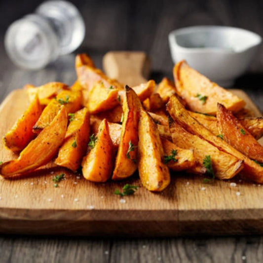 Cinnamon Pear Roasted Sweet Potatoes at The Little Shop of Olive Oils