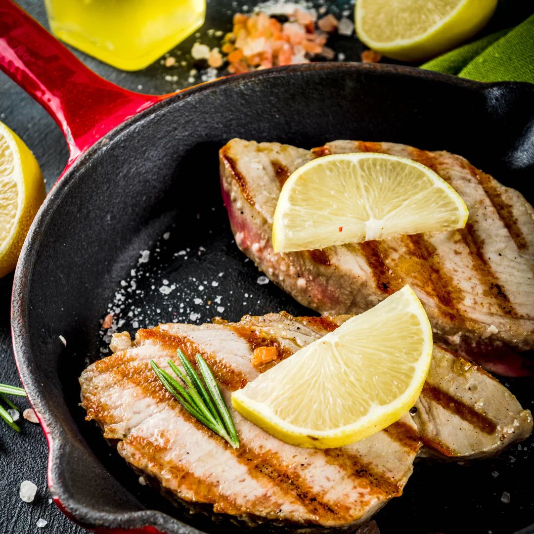 Citrus Grilled Tuna at The Little Shop of Olive Oils