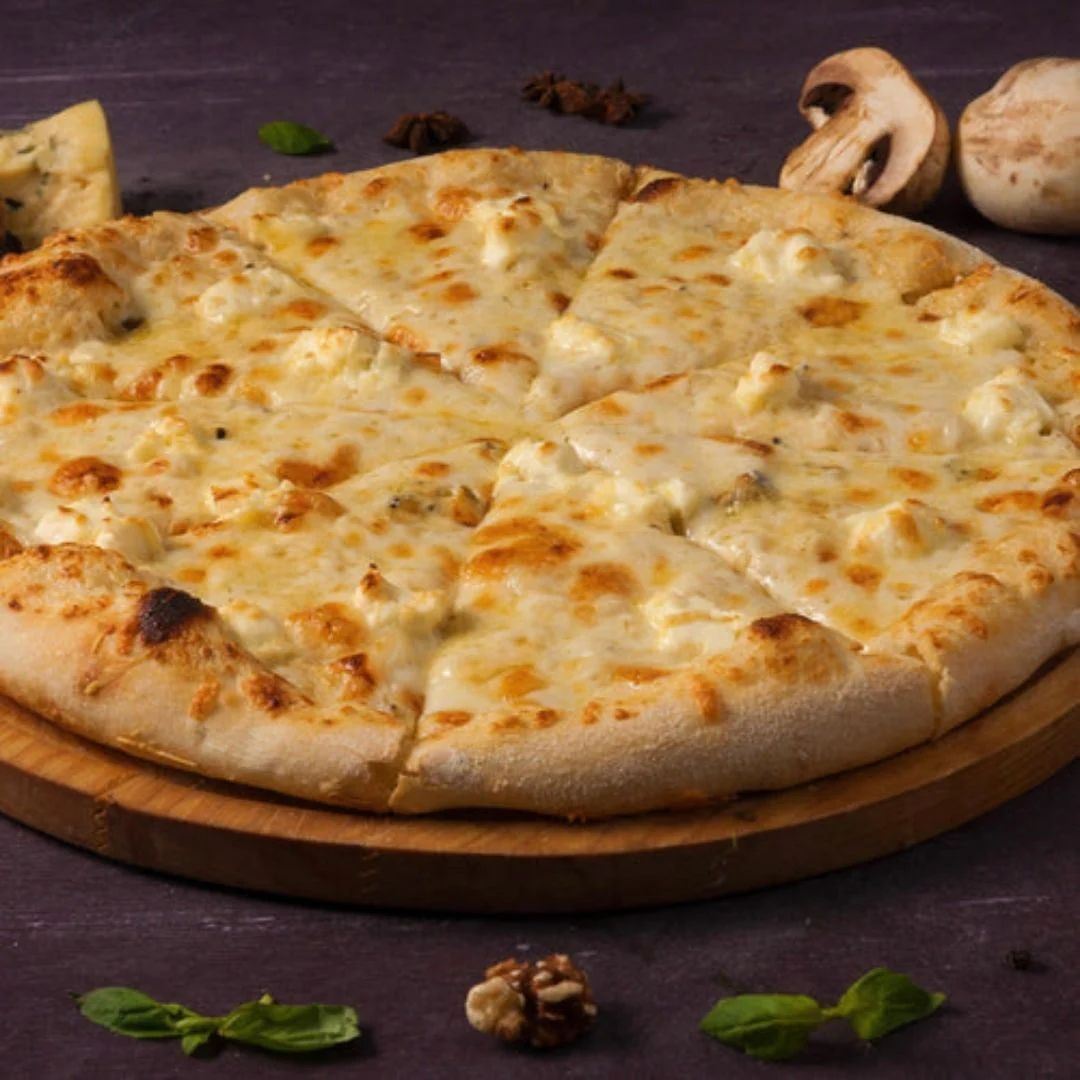 White Truffle Pizza at The Little Shop of Olive Oils