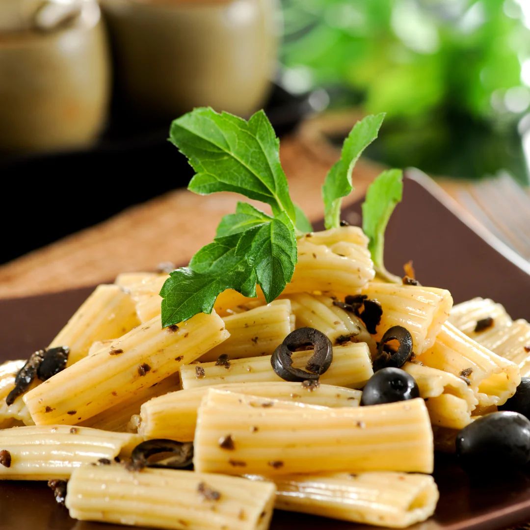 Basil and Olive Ziti at The Little Shop of Olive Oils