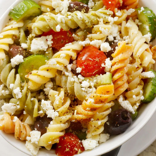 Oregano Balsamic Pasta Salad at The Little Shop of Olive Oils