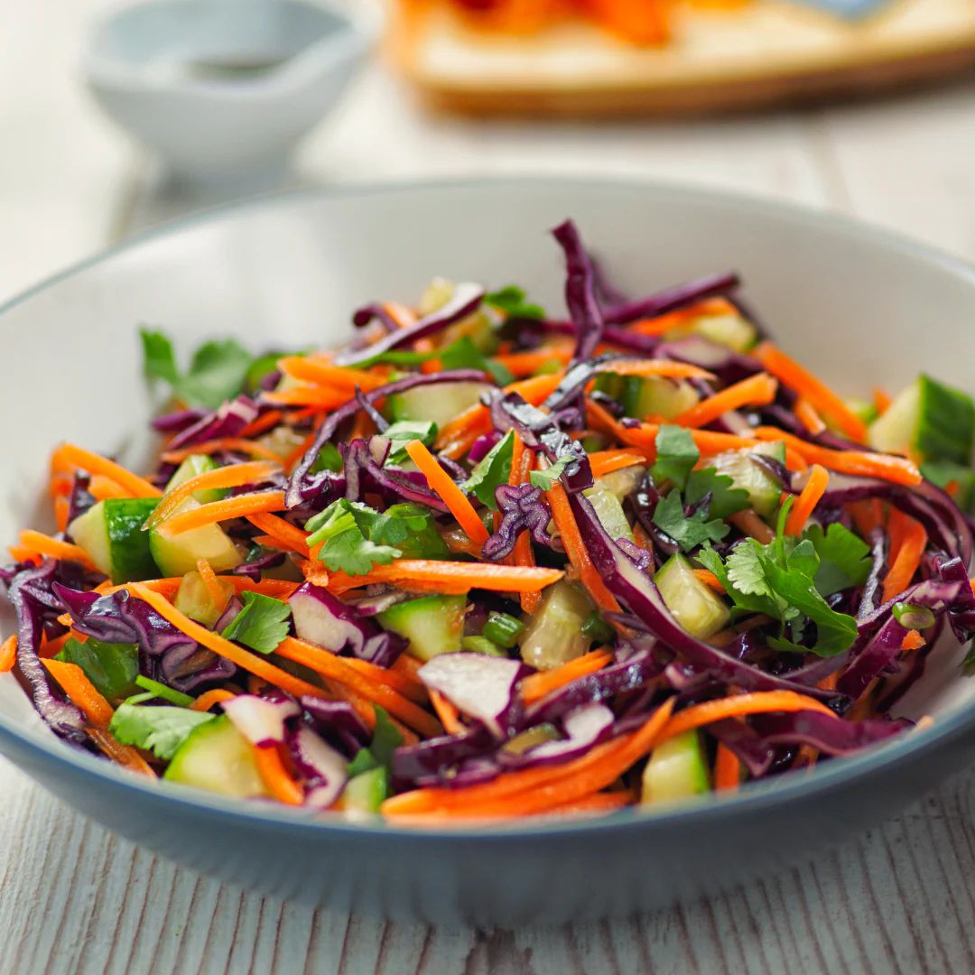 Lemongrass Asian Coleslaw at The Little Shop of Olive Oils