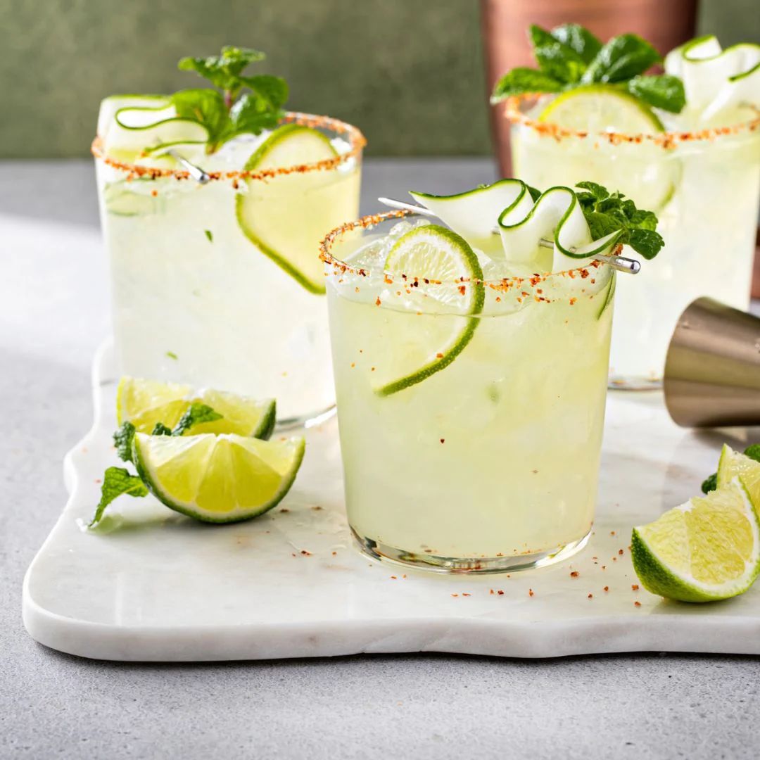 Lemongrass Mint Margarita at The Little Shop of Olive Oils