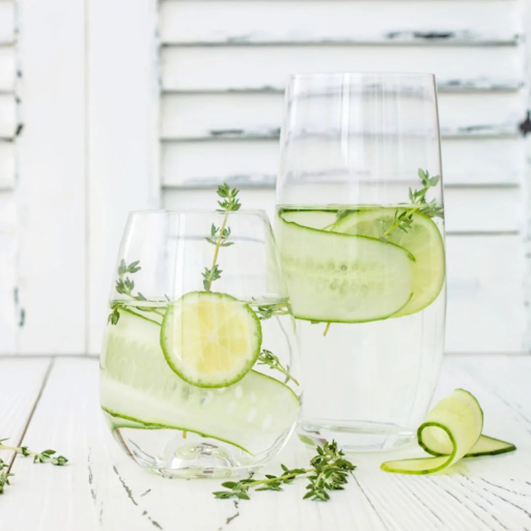Cucumber Thyme and Lime Refresher at The Little Shop of Olive Oils