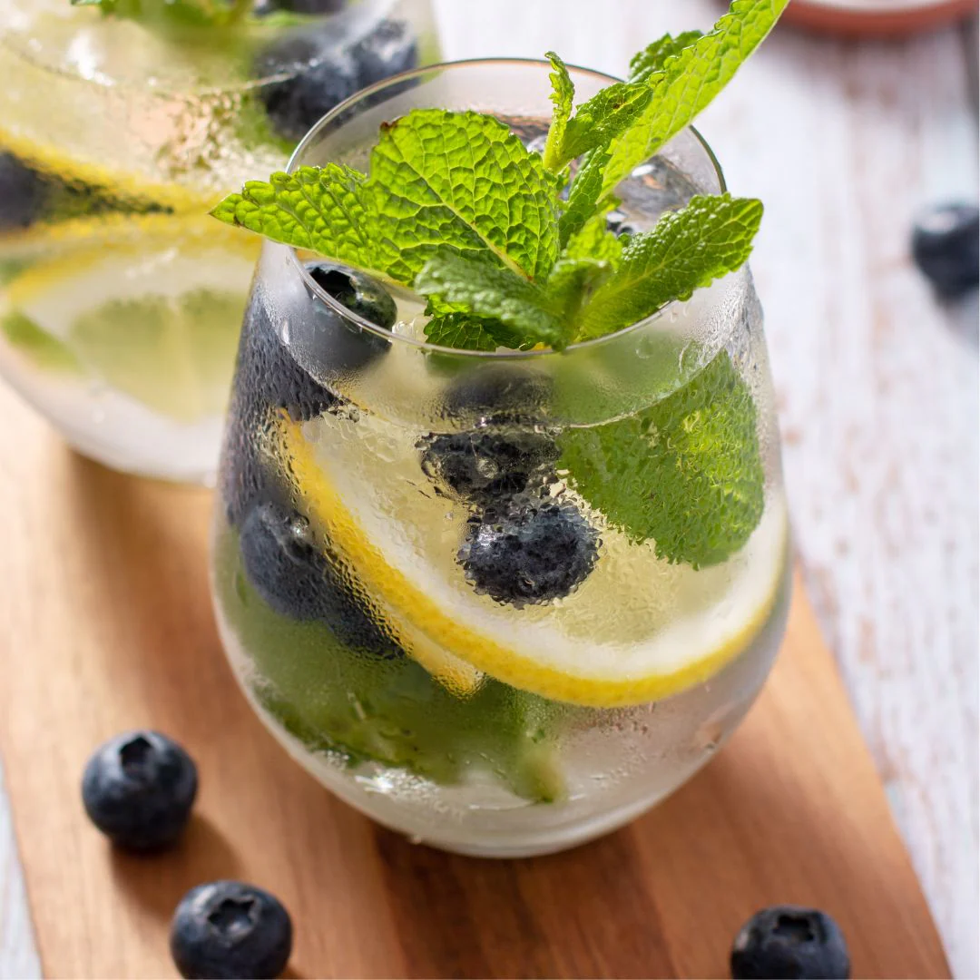 Minted Blueberry Lemon Smash at The Little Shop of Olive Oils