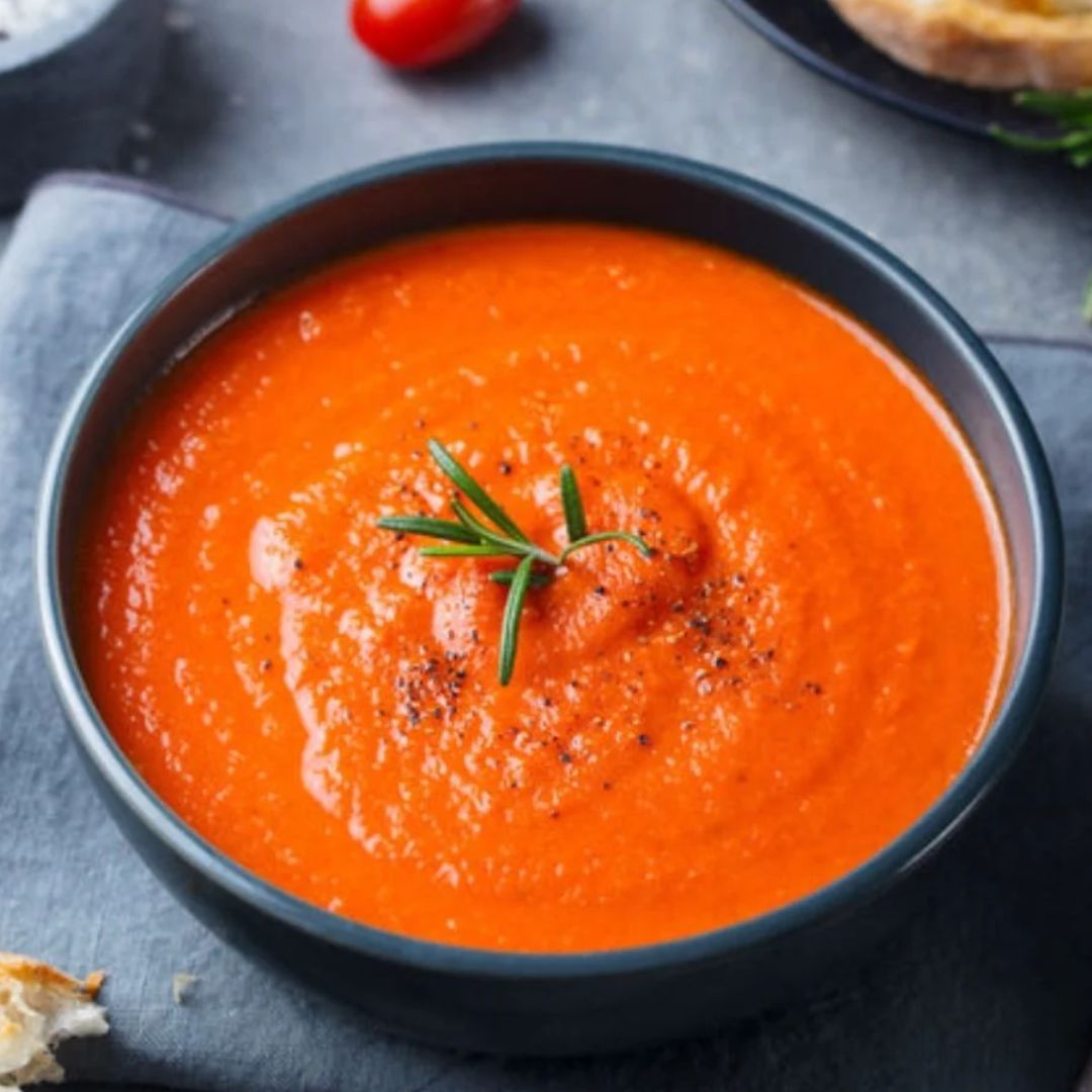 Creamy Apple and Tomato Soup at The Little Shop of Olive Oils