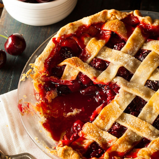 Rosemary Black Cherry Balsamic Pie at The Little Shop of Olive Oils