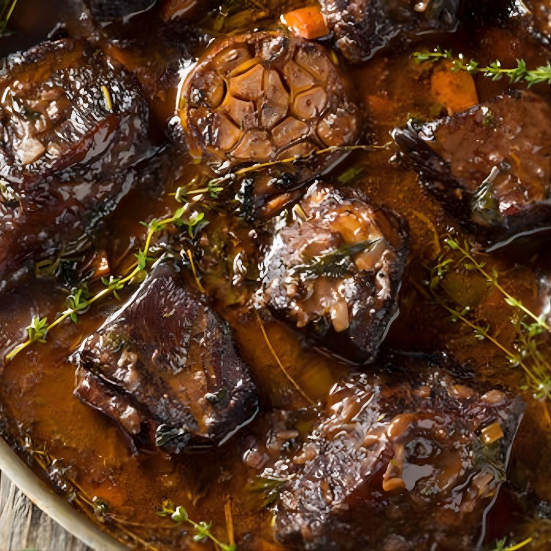 Beer & Blackberry Ginger Braised Short Ribs at The Little Shop of Olive Oils