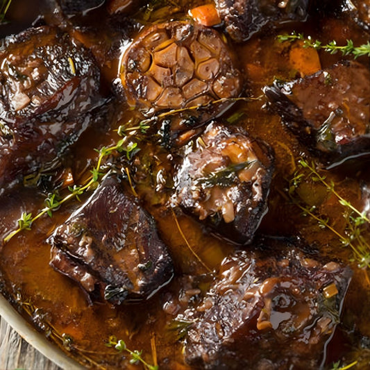 Beer & Blackberry Ginger Braised Short Ribs at The Little Shop of Olive Oils