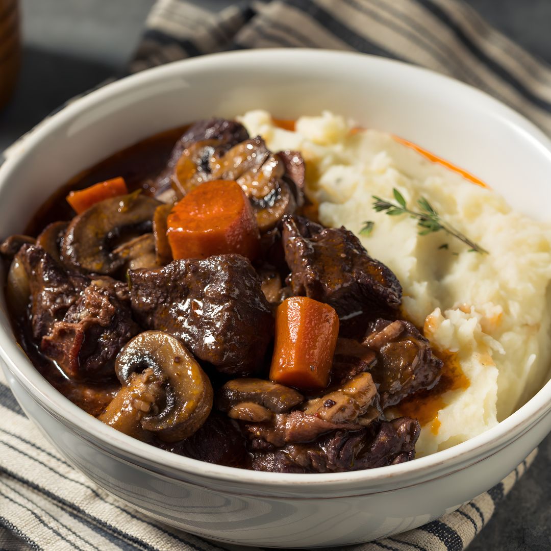Beef Bourguignon at The Little Shop of Olive Oils