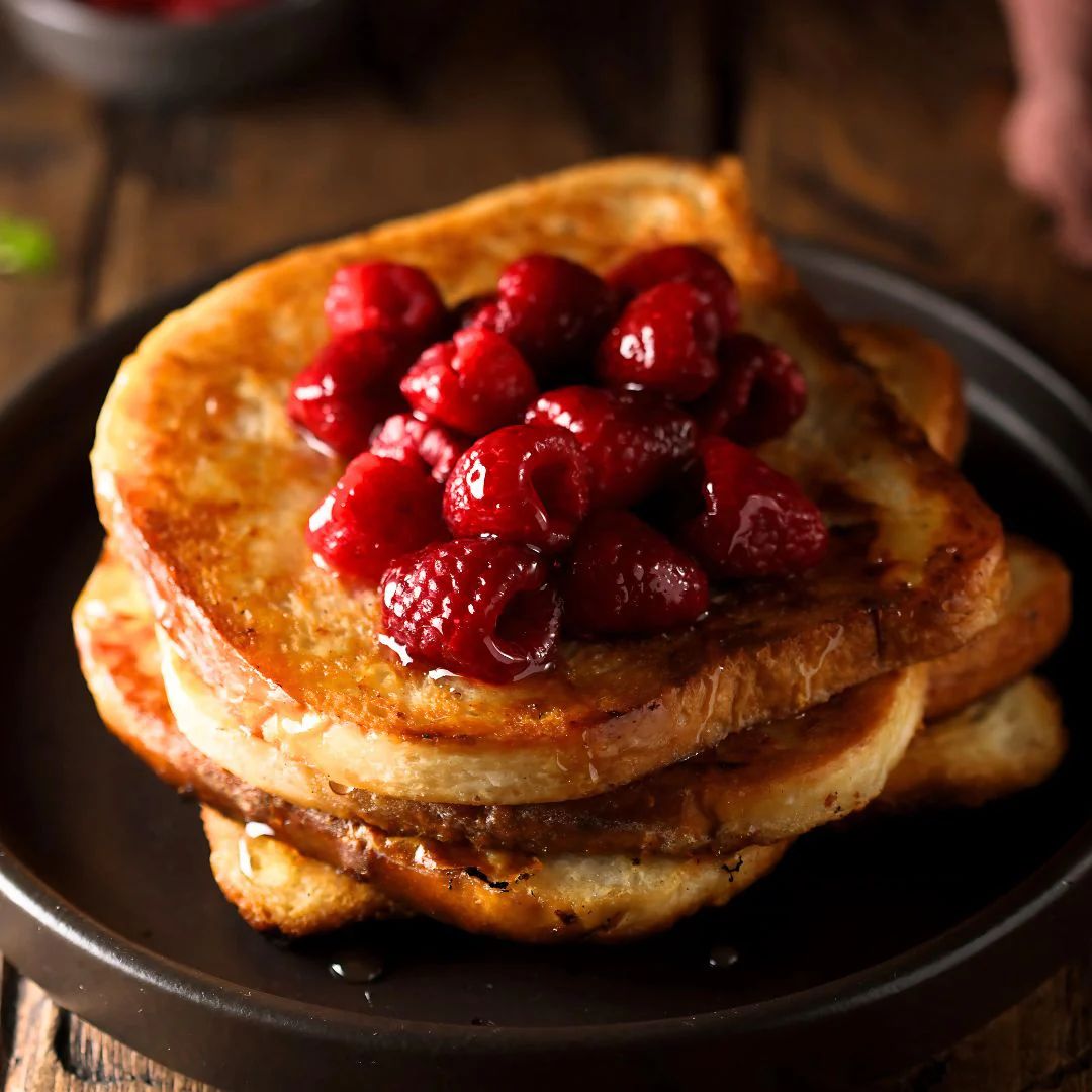 Maple Balsamic Glazed French Toast at The Little Shop of Olive Oils