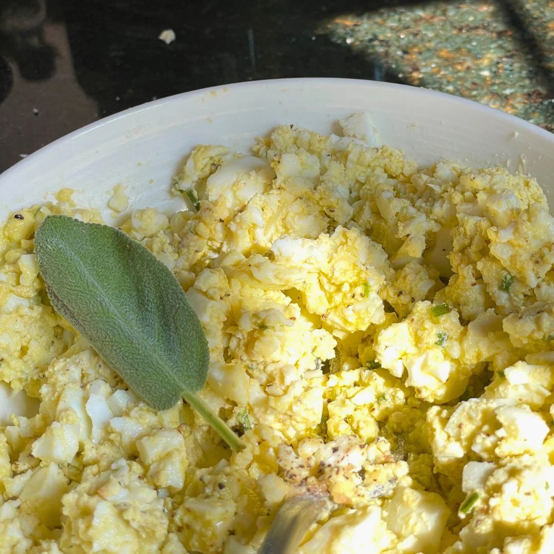 Easy Egg Salad at The Little Shop of Olive Oils
