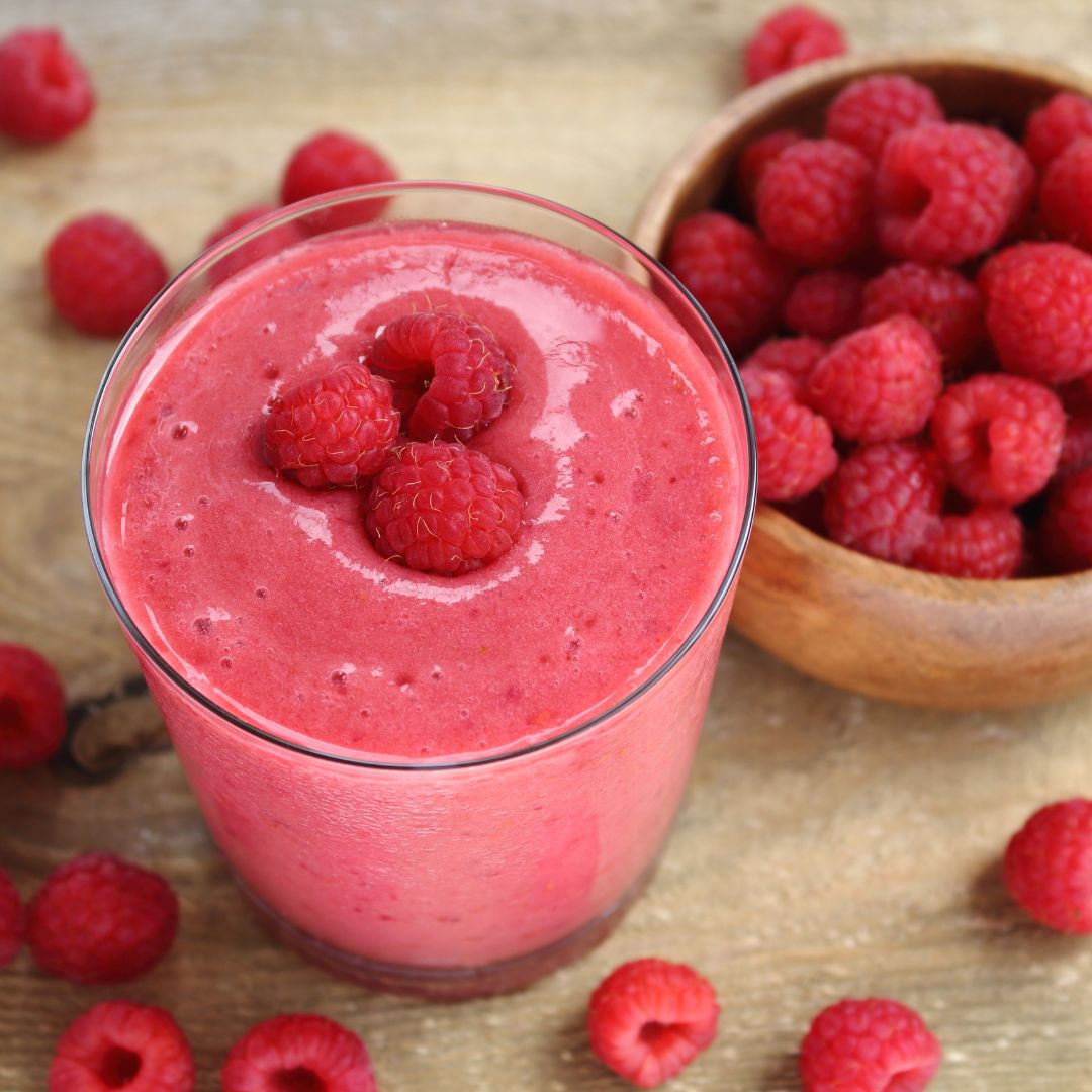 Cascadian Raspberry Smoothie at The Little Shop of Olive Oils