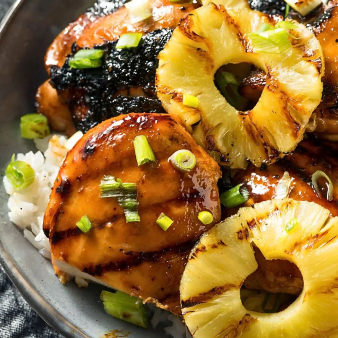 Hawaiian Pineapple Chicken at The Little Shop of Olive Oils