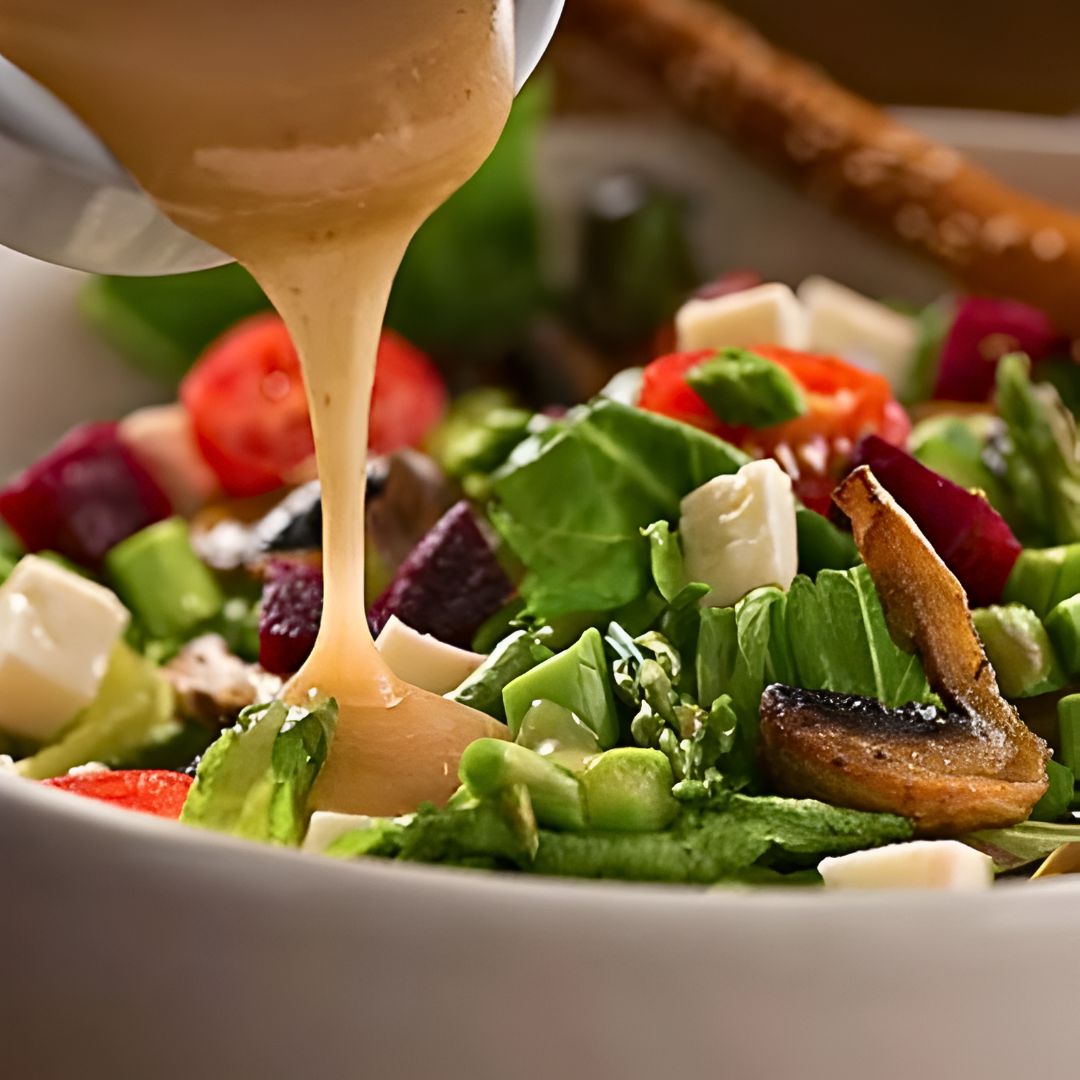 Roasted Beet and Feta Salad with Blackberry Ginger Balsamic Vinaigrette