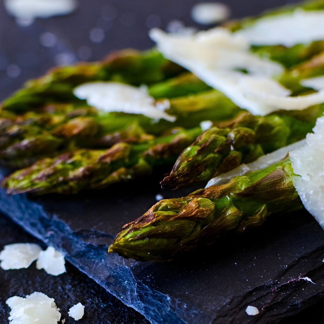 Roasted Asparagus with Parmesan at The Little Shop of Olive Oils