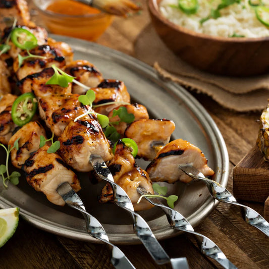Spicy Chicken Kebobs Recipe at The Little Shop of Olive Oils