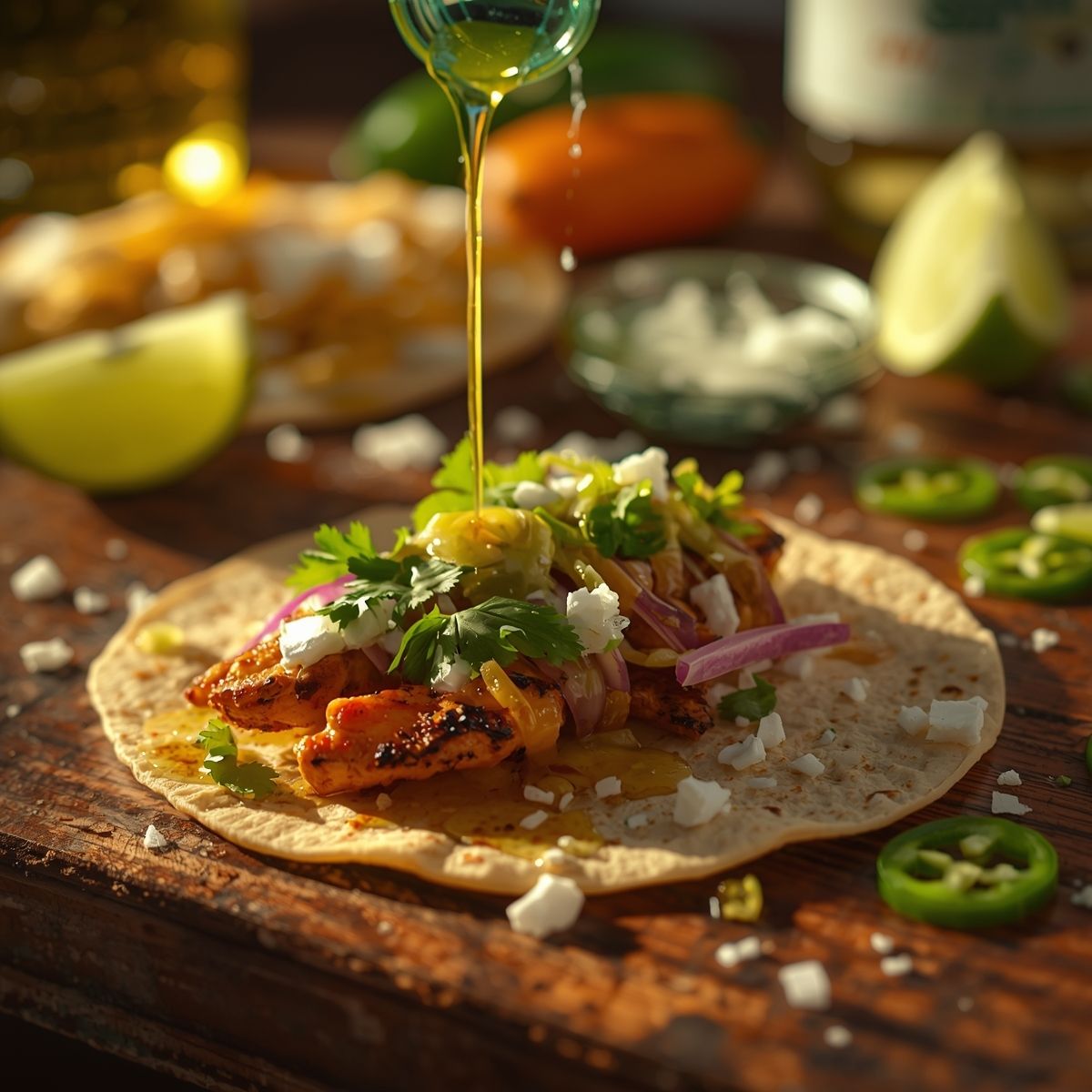 Jalapeño & Lime Chicken Tacos Recipe at The Little Shop of Olive Oils