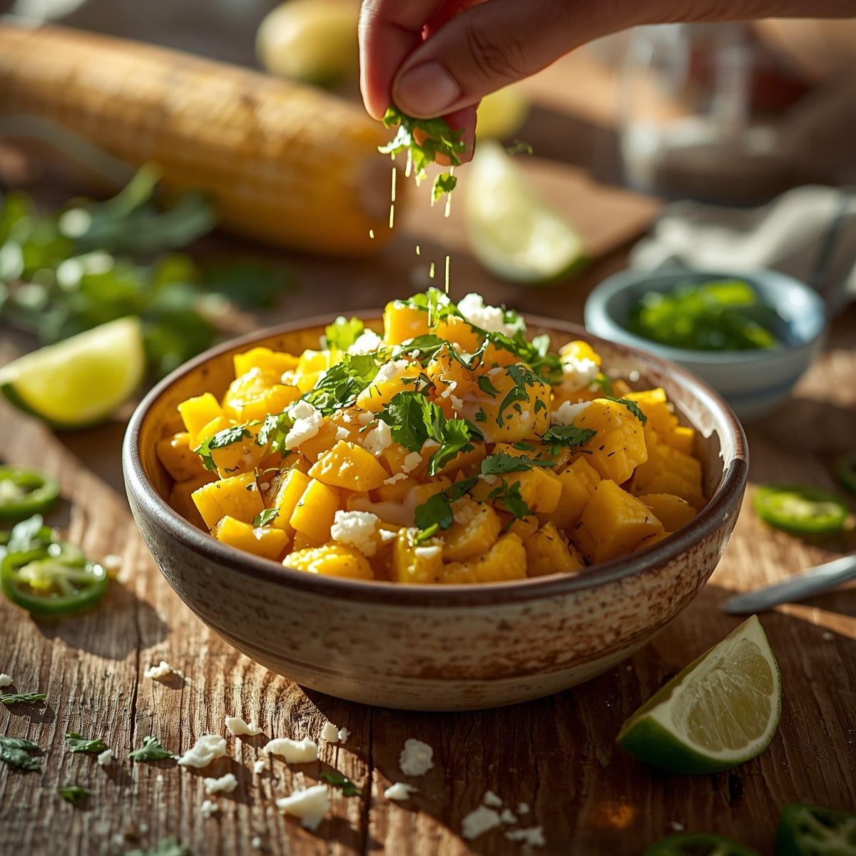 Mango Pineapple Street Corn Salad Recipe at The Little Shop of Olive Oils