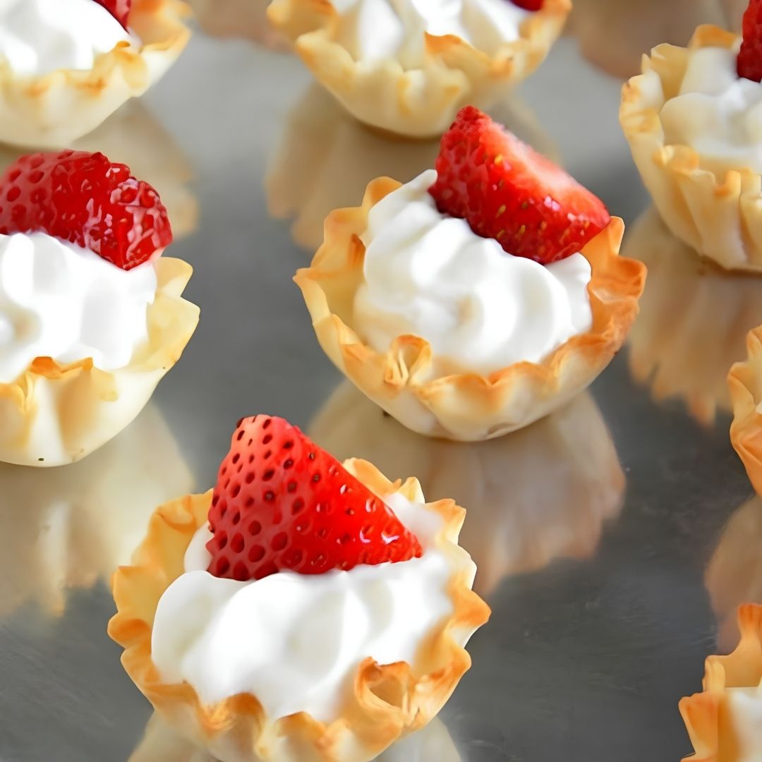 Mascarpone Party Cups made with Espresso Dark Balsamic Vinegar and Franklin Raw Honey from The Little Shop of Olive Oils