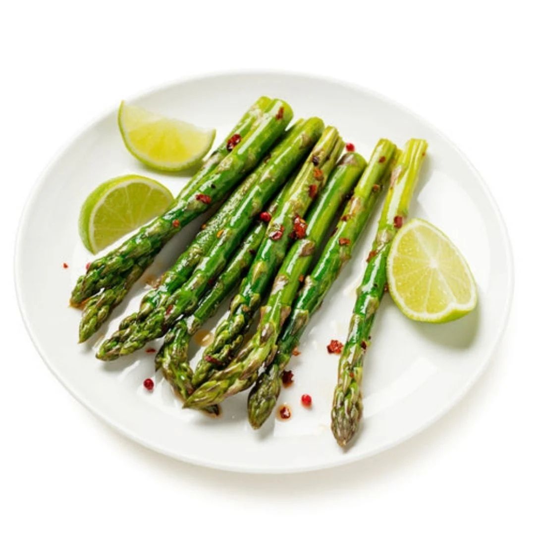 Lemony Roasted Asparagus made with Lemon Premium Olive Oil from The Little Shop of Olive Oils