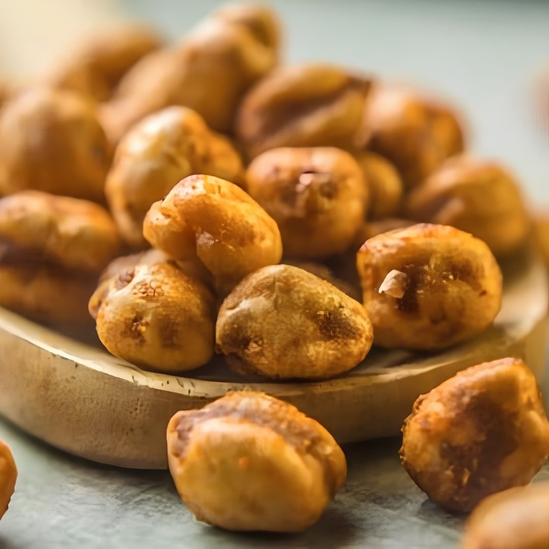 Roasted Chickpeas made with Milanese Gremolata Premium Olive Oil from The Little Shop of Olive Oils