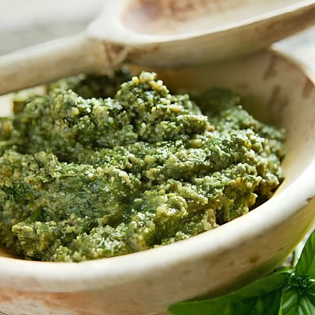 Kale Pesto made with Chipotle Premium Olive Oil from The Little Shop of Olive Oils