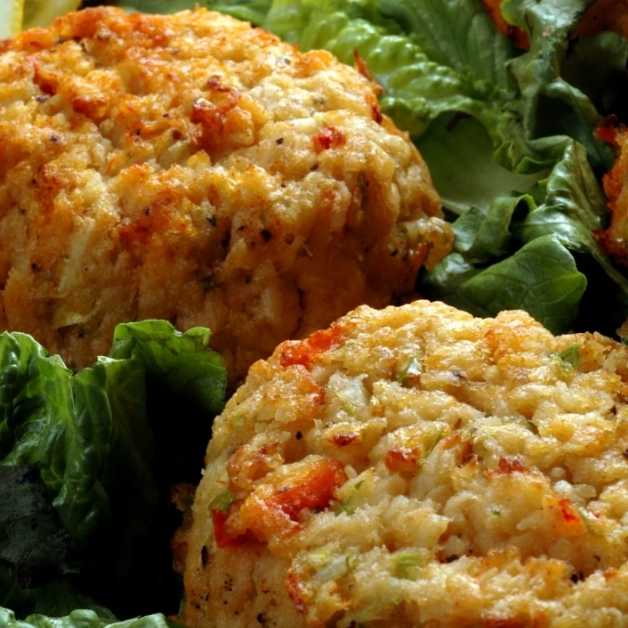 Blackberry, Ginger and Garlic Crab Cakes at The Little Shop of Olive Oils