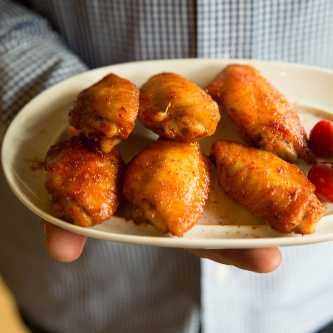 Spicy Mustard Chicken Wings