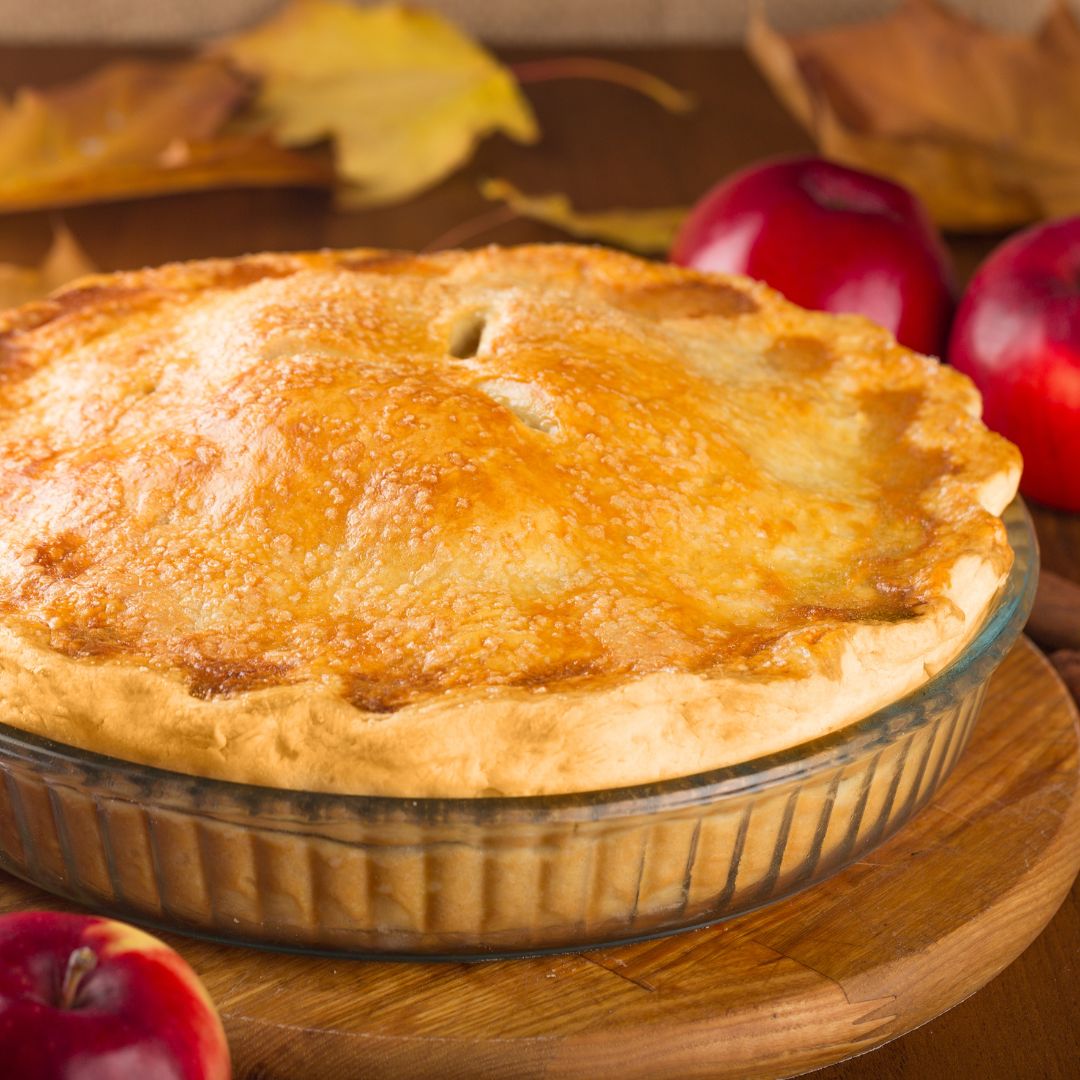 Apple Pie with Cinnamon & Orange Twist Recipe at The Little Shop of Olive Oils in Franklin MA