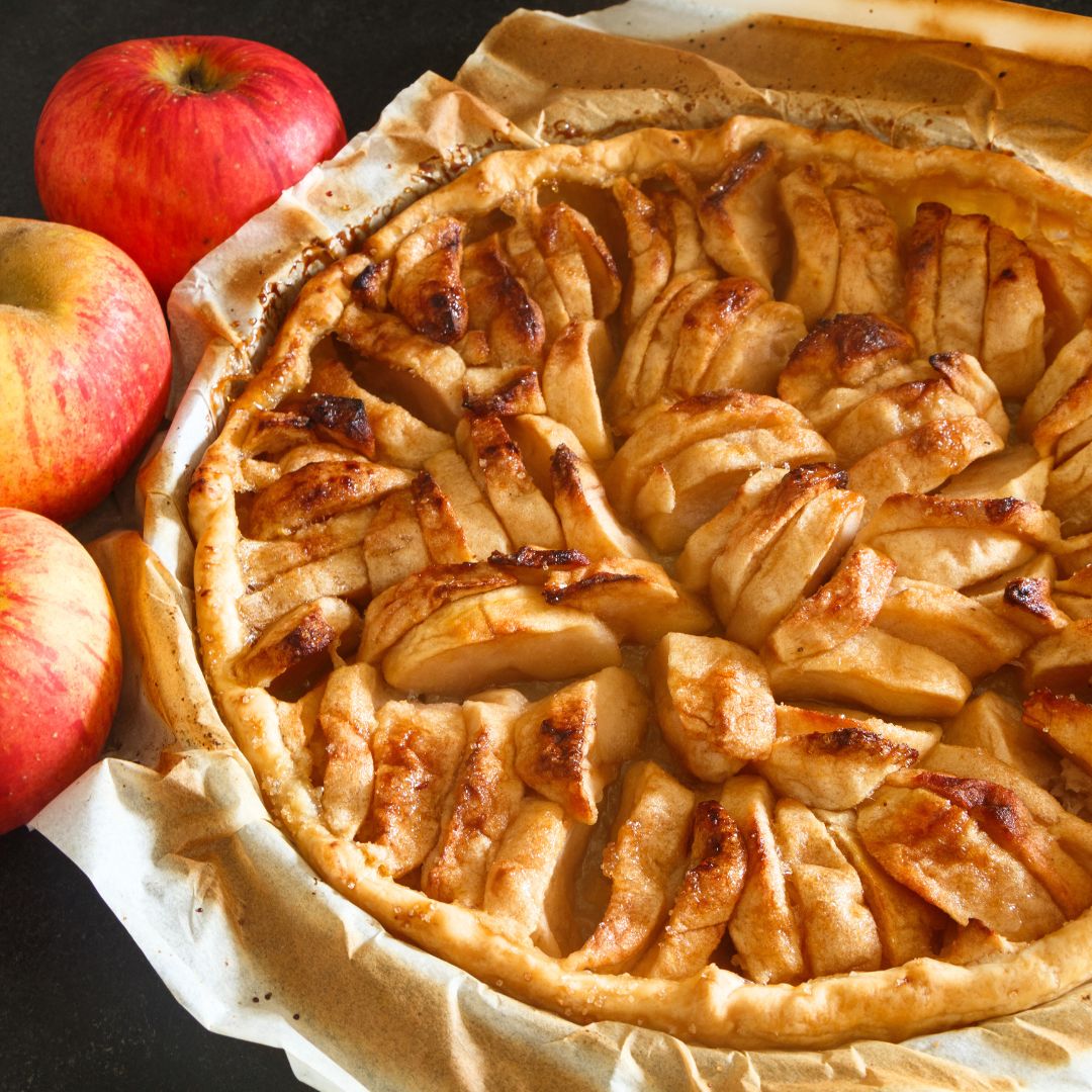 Butter Kissed Apple Tart-The Little Shop of Olive Oils
