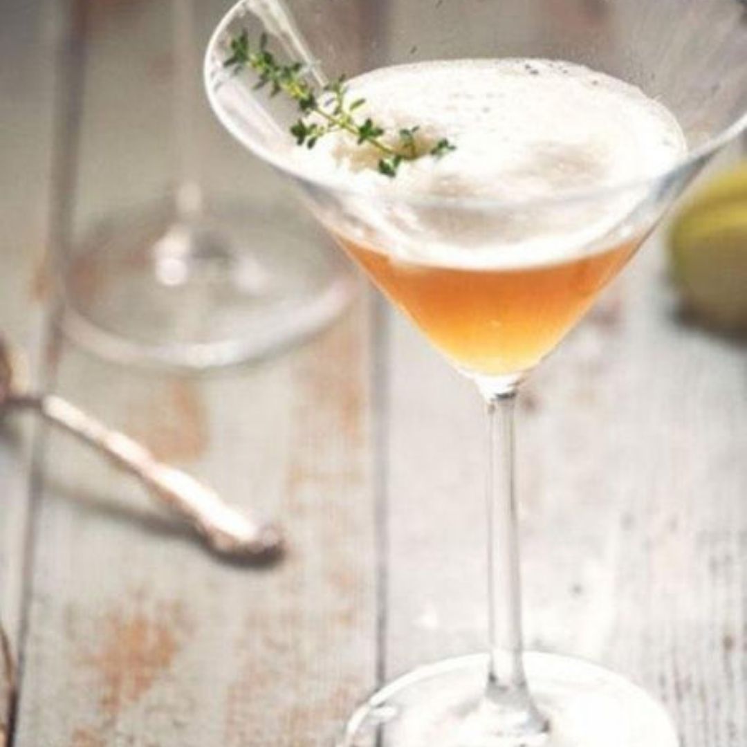 Apple Thyme Martini | The Little Shop of Olive Oils