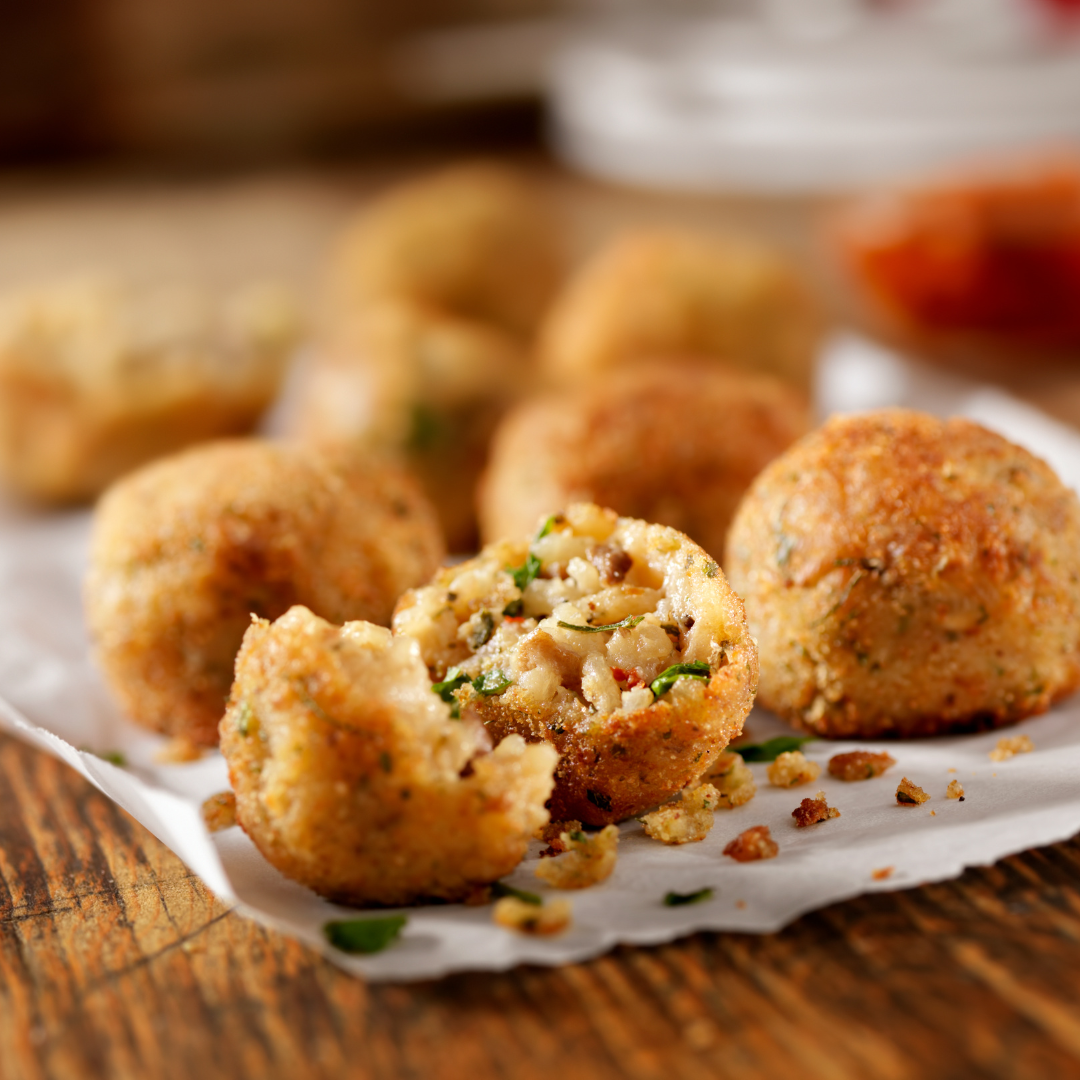 Arancini at The Little Shop of Olive Oils