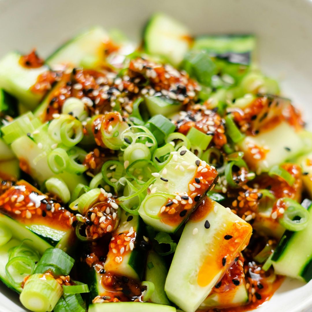 Spicy Suyo Cucumber Salad Recipe at The Little Shop of Olive Oils