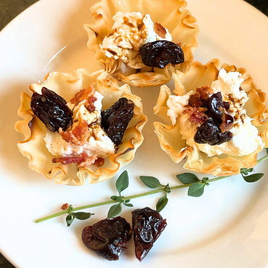 Cherry, Bacon and Maple Bites at The Little Shop of Olive Oils