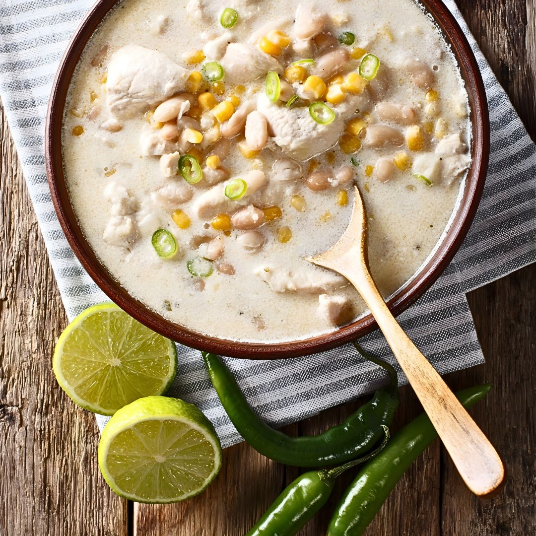 Blenheim Apricot White Chicken Chili Recipe at The Little Shop of Olive Oils