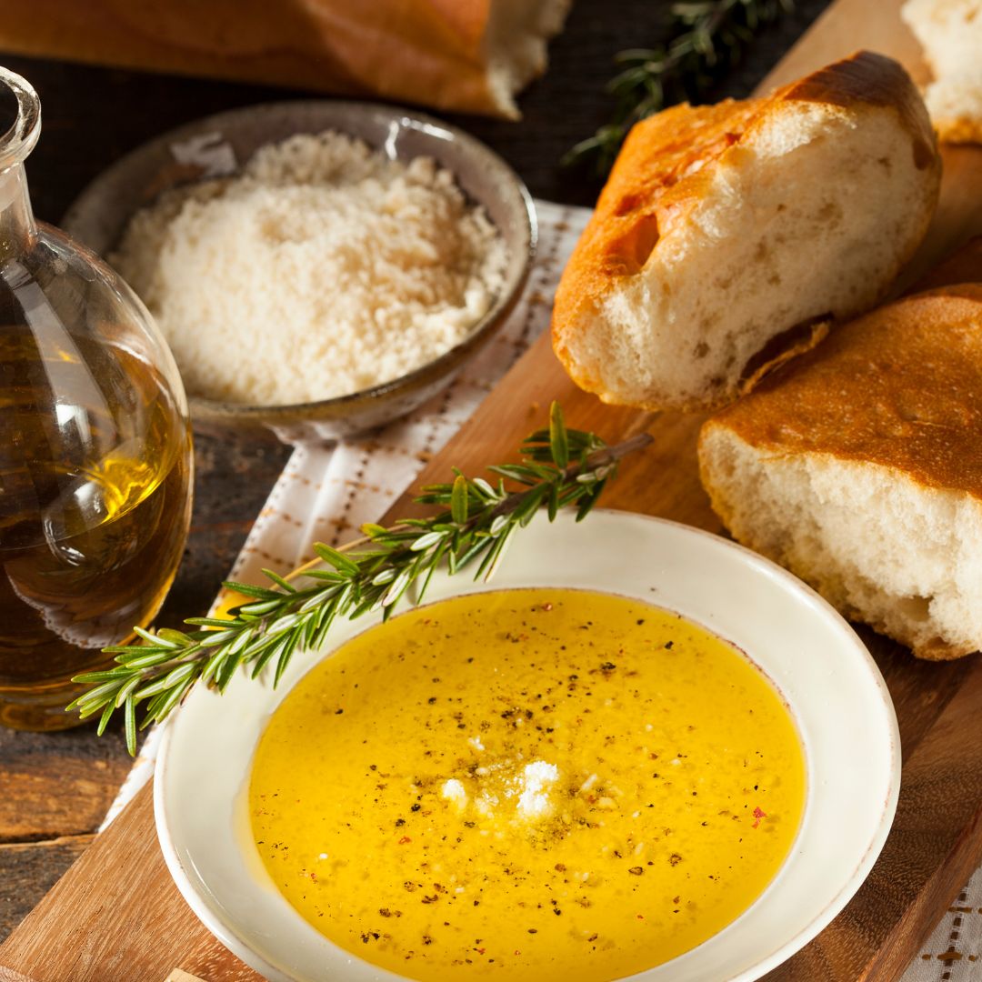 Garlic & Herb Parmesan Dipping Oil