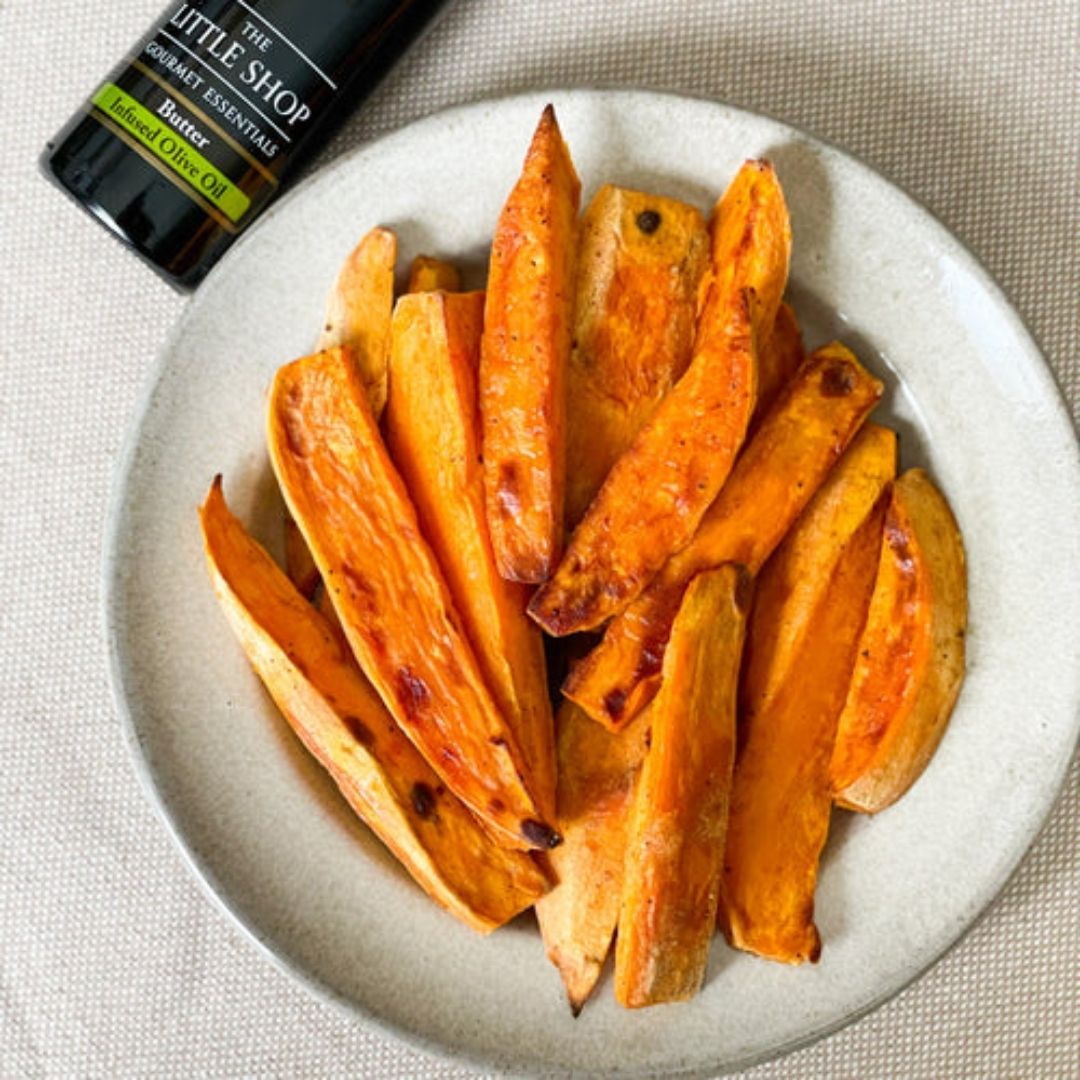 Butter Roasted Sweet Potatoes