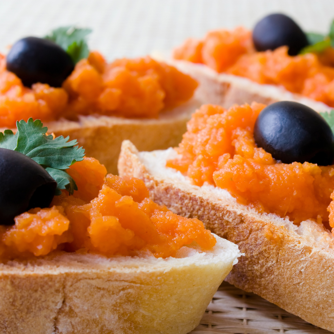 Garlic Extra Virgin Olive Oil Carrot Dip at The Little Shop of Olive Oils