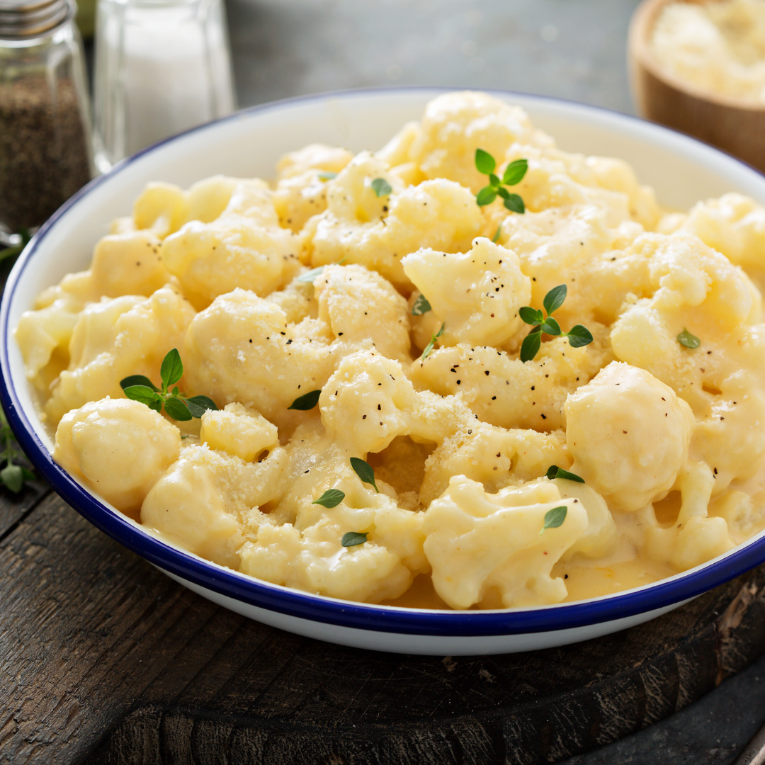 Cauliflower and Cheese Sauce with Milanese Gremolata at The Little Shop of Olive Oils